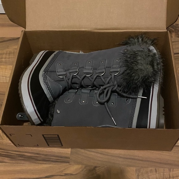 Womens Sorel Joan of Arctic Quarry size 6 - Picture 5 of 6